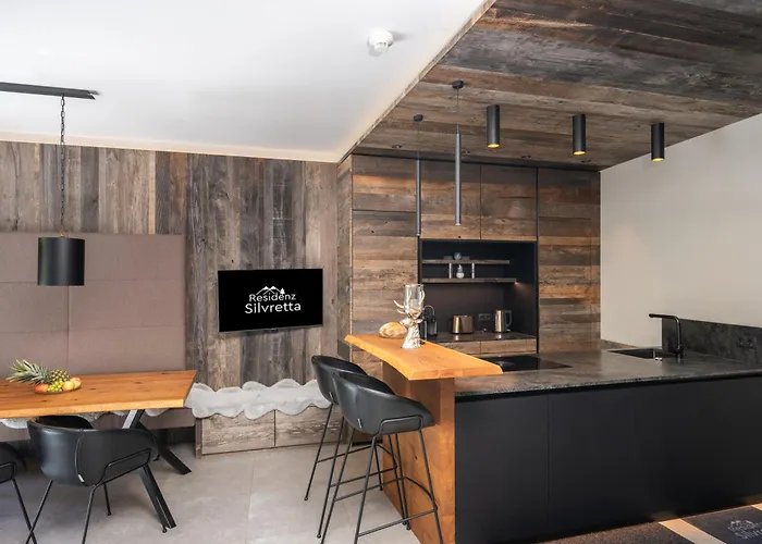 アパート Luxurioese Alpine In Der Residenz Silvretta *